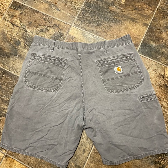Men’s Gray Carhartt Shorts Men’s Size 38 - Picture 3 of 6